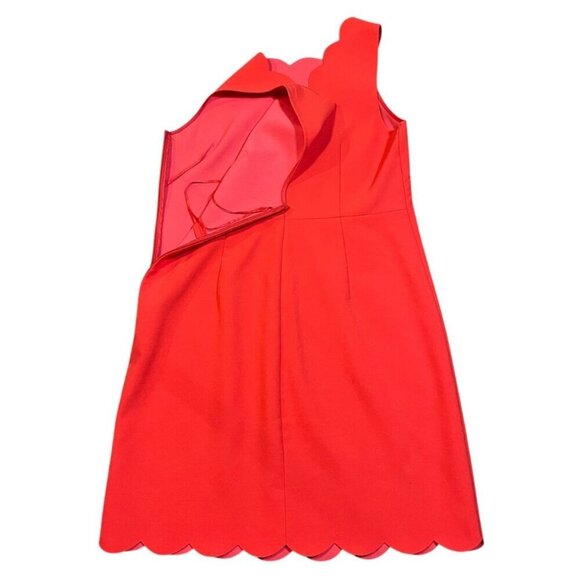 J.Crew V-Back Scalloped Shift Dress Size 12 - Picture 5 of 8